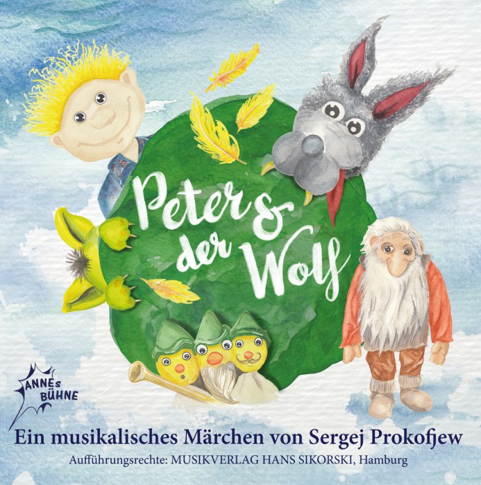 Illustrationen für ein Theaterstück der Puppenspielerin Anne Sudbrack