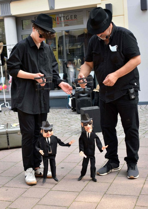 Die "Blues Brothers" in Varel