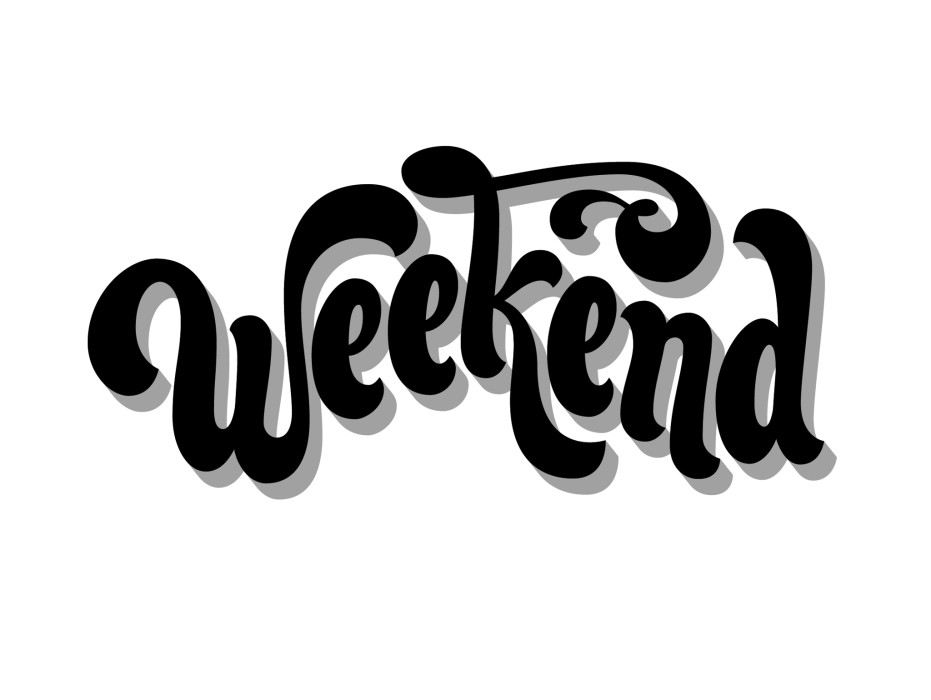 "Weekend" — Lettering
